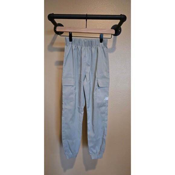 New Balance cargo jogger pants girls size 7/8 - Picture 1 of 7